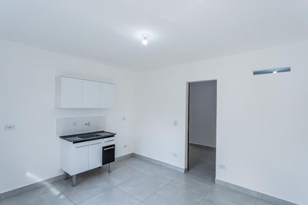 Sala e cozinha de casa para alugar com 1 quarto, 36m² em Freguesia do Ó, São Paulo
