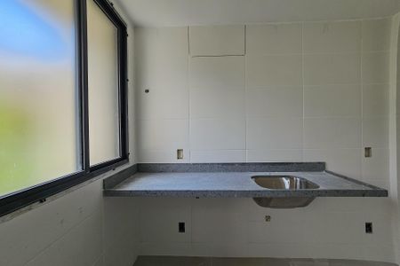 Cozinha de apartamento à venda com 3 quartos, 115m² em Luxemburgo, Belo Horizonte