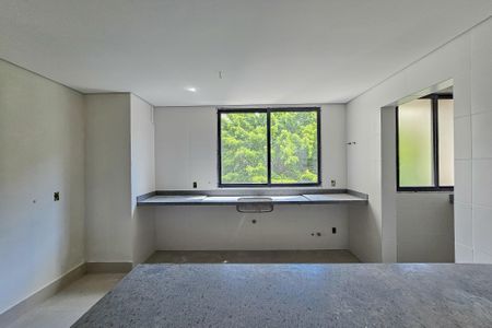 Cozinha de apartamento à venda com 3 quartos, 115m² em Luxemburgo, Belo Horizonte