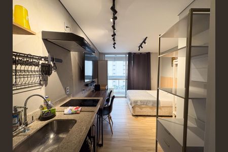 Studio para alugar com 24m², 1 quarto e 1 vaga Studio para alugar com 24m², 1 quarto e 1 vagaStudio