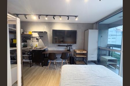 Studio para alugar com 24m², 1 quarto e 1 vaga Studio para alugar com 24m², 1 quarto e 1 vagaStudio