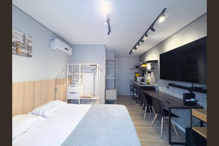 Studio para alugar com 24m², 1 quarto e 1 vaga Studio para alugar com 24m², 1 quarto e 1 vagaStudio