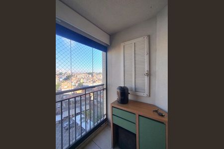 Varanda gourmet de apartamento à venda com 2 quartos, 54m² em Jardim Olavo Bilac, São Bernardo do Campo