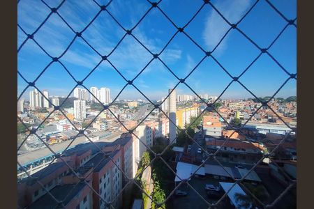 Varanda gourmet vista  de apartamento à venda com 2 quartos, 54m² em Jardim Olavo Bilac, São Bernardo do Campo