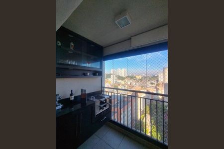 Varanda Gourmet  de apartamento à venda com 2 quartos, 54m² em Jardim Olavo Bilac, São Bernardo do Campo