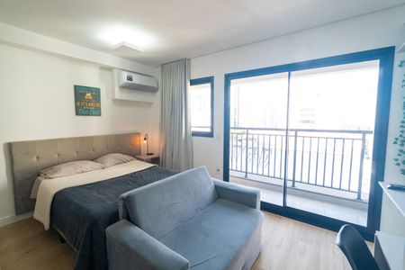 Studio para alugar com 28m², 1 quarto e sem vagaSala/Quarto