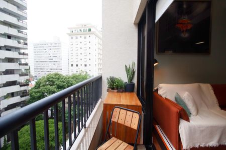 Apartamento para alugar com 45m², 1 quarto e 1 vagaVaranda da Sala