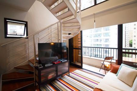 Apartamento para alugar com 45m², 1 quarto e 1 vagaSala