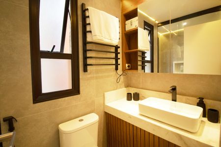 Apartamento para alugar com 45m², 1 quarto e 1 vagaBanheiro Social