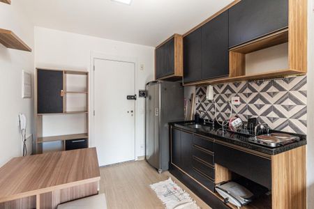 Studio para alugar com 27m², 1 quarto e sem vaga Studio para alugar com 27m², 1 quarto e sem vagaCozinha