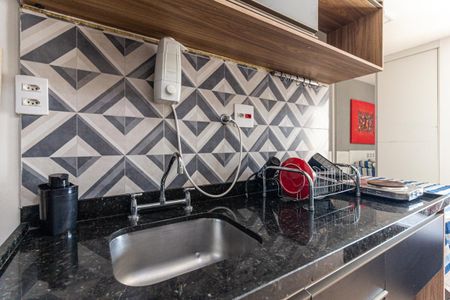 Studio para alugar com 27m², 1 quarto e sem vaga Studio para alugar com 27m², 1 quarto e sem vagaCozinha