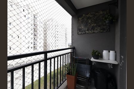 Varanda da Sala de apartamento à venda com 2 quartos, 49m² em Vila Andrade, São Paulo