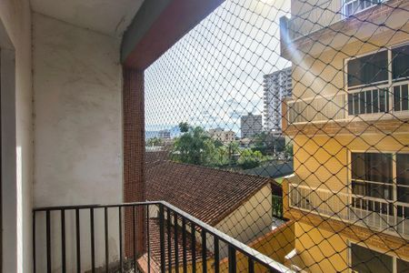 Sacada do quarto de apartamento para alugar com 2 quartos, 98m² em Caiçara, Praia Grande