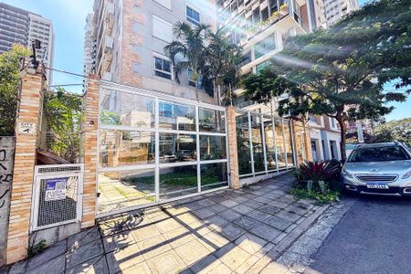 Apartamento para alugar com 40m², 1 quarto e 1 vagaFachada