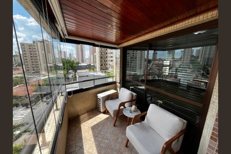Varanda da Sala de apartamento à venda com 3 quartos, 119m² em Santana, São Paulo