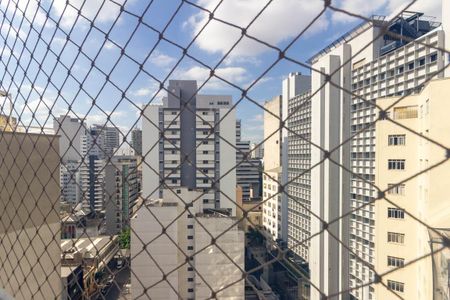 Studio à venda com 35m², 1 quarto e 1 vagaVaranda