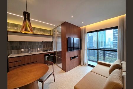 Apartamento à venda com 42m², 1 quarto e sem vaga Apartamento à venda com 42m², 1 quarto e sem vagaSala/cozinha