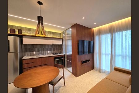 Apartamento à venda com 42m², 1 quarto e sem vaga Apartamento à venda com 42m², 1 quarto e sem vagaSala/cozinha