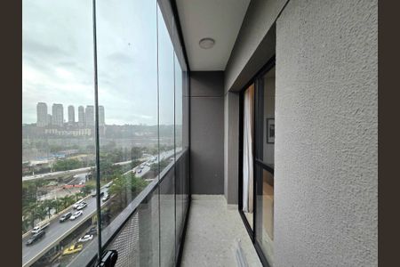 Apartamento à venda com 42m², 1 quarto e sem vaga Apartamento à venda com 42m², 1 quarto e sem vagaVaranda da Sala/cozinha