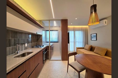 Apartamento à venda com 42m², 1 quarto e sem vaga Apartamento à venda com 42m², 1 quarto e sem vagaSala/cozinha