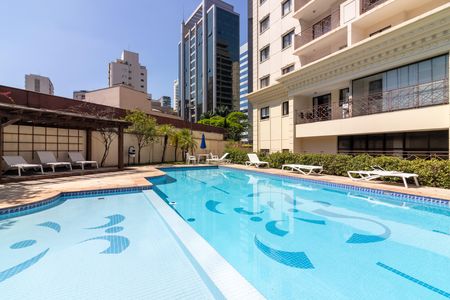Área comum - Piscina de apartamento para alugar com 2 quartos, 55m² em Vila Olímpia, São Paulo