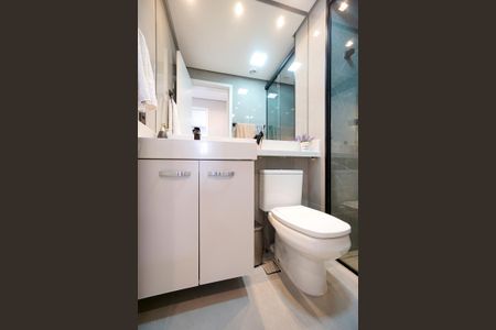 Apartamento à venda com 59m², 2 quartos e 1 vaga Apartamento à venda com 59m², 2 quartos e 1 vagaBanheiro social