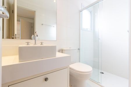 Apartamento para alugar com 85m², 2 quartos e 2 vagasBanheiro da Suíte