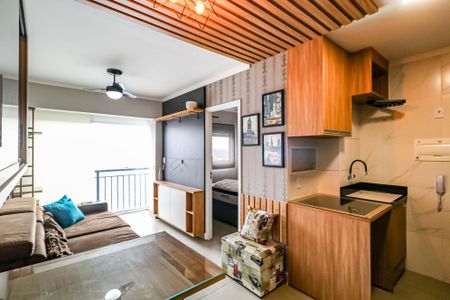 Sala de apartamento à venda com 1 quarto, 31m² em Vila Sônia, São Paulo