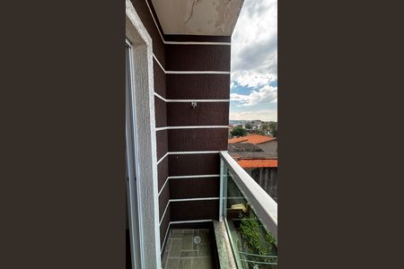 Apartamento à venda com 60m², 2 quartos e 1 vagaVaranda do Quarto 