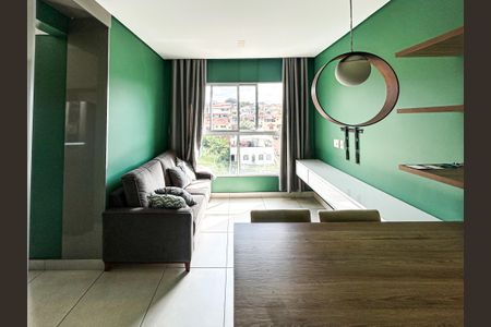 Sala/cozinha de apartamento para alugar com 2 quartos, 50m² em Copacabana, Belo Horizonte