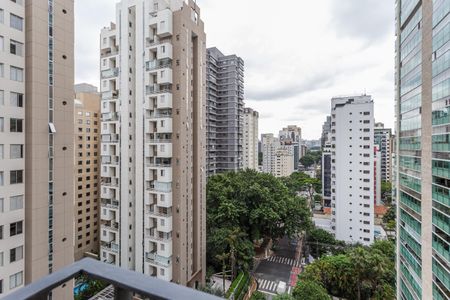 Vista de apartamento à venda com 1 quarto, 34m² em Indianópolis, São Paulo