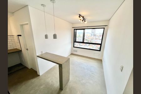 Sala/Cozinha de apartamento à venda com 2 quartos, 36m² em Vila Dom Pedro Ii, São Paulo