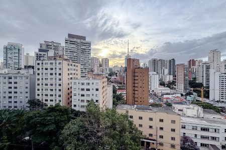 Vista da Varanda de kitnet/studio à venda com 1 quarto, 33m² em Vila Mariana, São Paulo