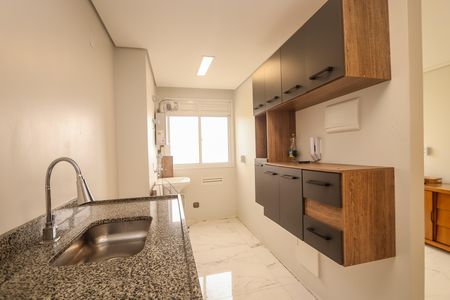 Apartamento para alugar com 58m², 2 quartos e 2 vagas Apartamento para alugar com 58m², 2 quartos e 2 vagasCozinha e Área de Serviço
