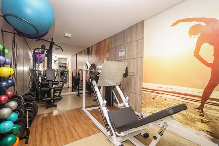 Apartamento para alugar com 58m², 2 quartos e 2 vagas Apartamento para alugar com 58m², 2 quartos e 2 vagasÁrea comum - Academia