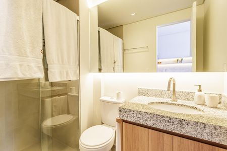 Studio à venda com 25m², 1 quarto e sem vaga Studio à venda com 25m², 1 quarto e sem vagaBanheiro