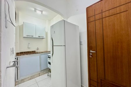 Cozinha de apartamento para alugar com 1 quarto, 27m² em Centro, Rio de Janeiro