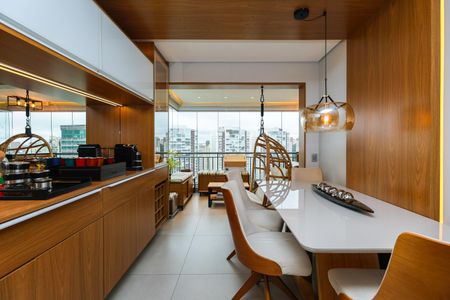 Sala de apartamento para alugar com 3 quartos, 90m² em Jardim Caboré, São Paulo