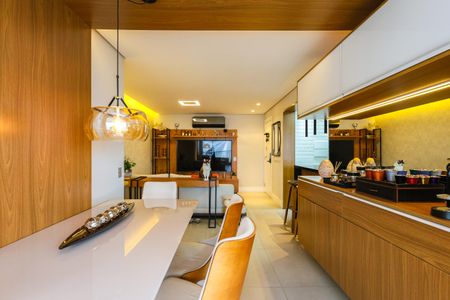 Sala de apartamento para alugar com 3 quartos, 90m² em Jardim Caboré, São Paulo