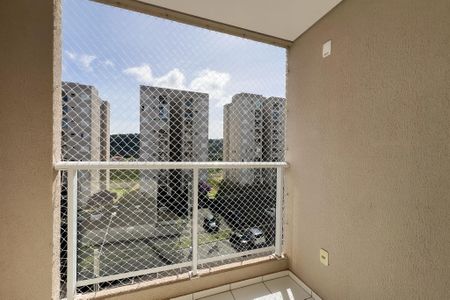 Varanda da Sala de apartamento para alugar com 2 quartos, 48m² em Parque dos Cocais, Valinhos