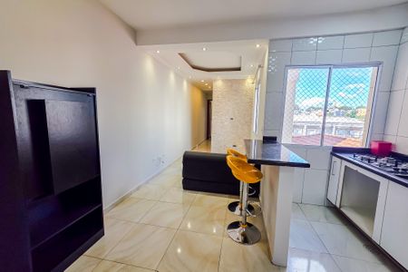 Cozinha de apartamento para alugar com 2 quartos, 98m² em Vila Camilópolis, Santo André