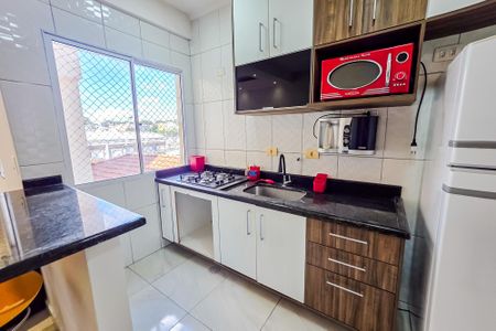 Cozinha de apartamento para alugar com 2 quartos, 98m² em Vila Camilópolis, Santo André