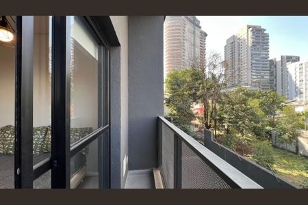 Studio para alugar com 34m², 1 quarto e sem vaga Studio para alugar com 34m², 1 quarto e sem vagaSacada