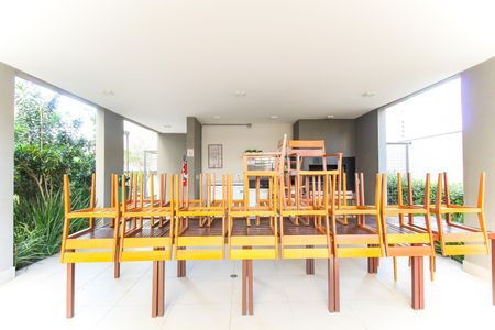 Apartamento à venda com 40m², 1 quarto e 1 vagaChurrasqueira