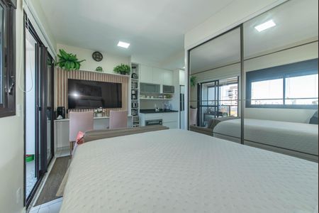 Studio para alugar com 27m², 1 quarto e 1 vaga Studio para alugar com 27m², 1 quarto e 1 vagaQuarto