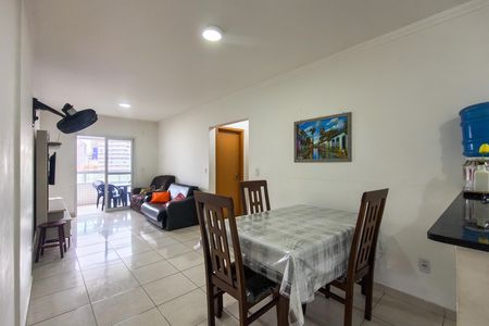 Sala de apartamento para alugar com 2 quartos, 92m² em Guilhermina, Praia Grande
