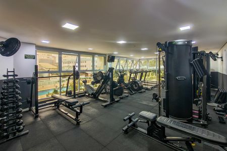 Apartamento para alugar com 92m², 2 quartos e 1 vaga Apartamento para alugar com 92m², 2 quartos e 1 vagaAcademia