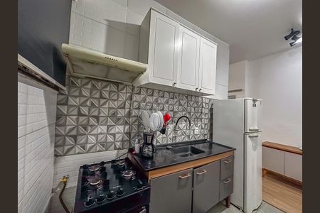 Cozinha de apartamento para alugar com 1 quarto, 32m² em Centro, Rio de Janeiro