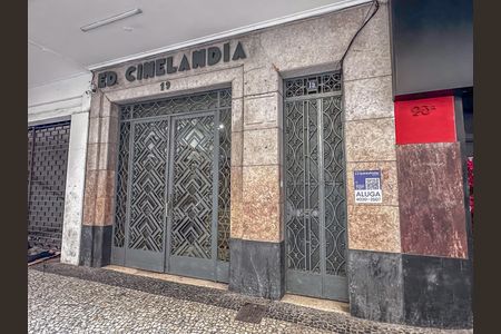 Fachada de apartamento para alugar com 1 quarto, 32m² em Centro, Rio de Janeiro