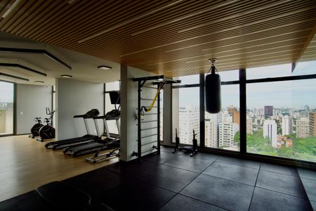 Studio para alugar com 26m², 1 quarto e sem vagaÁrea comum - Academia